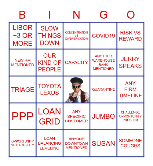 Yet Another Conference Call Bingo Card