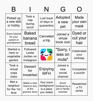 Bingo Icebreaker Bingo Card