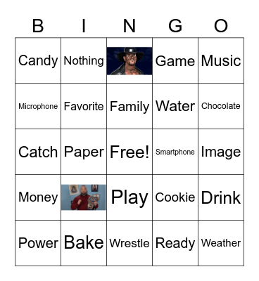 Bash Bash Bingo Card