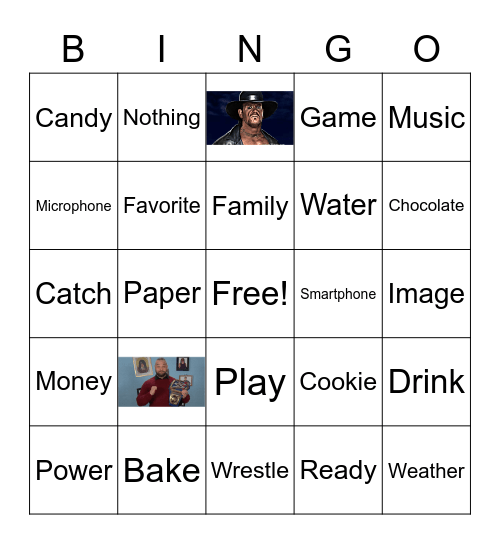 Bash Bash Bingo Card