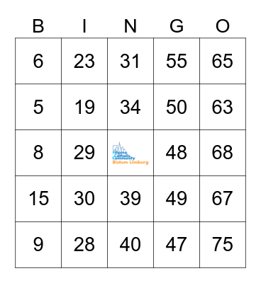 FCCBL Bingo Live Bingo Card