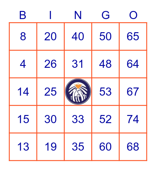 HPF VIRTUAL BINGO Card