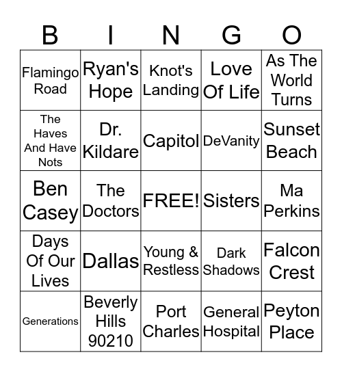 Bold & Beautiful End Of Summer Picnic Bingo Card