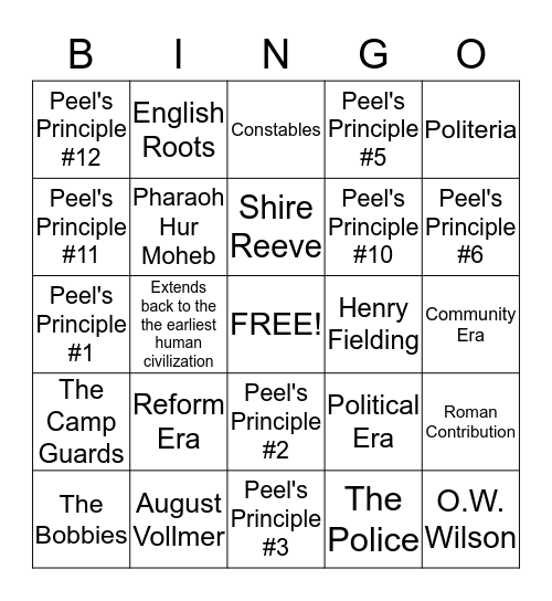 law-enforcement-history-of-policing-principles-bingo-card