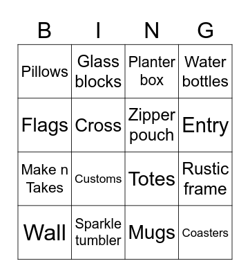 Life Expressions Bingo Card