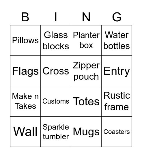 Life Expressions Bingo Card