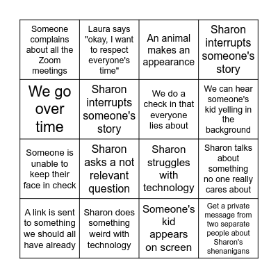 Advocacy & Support Bingo Card