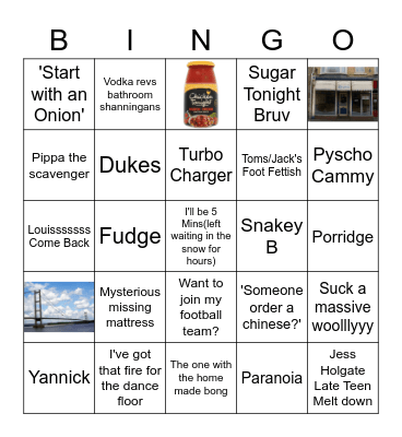 A Hull New Level Takes on Bingo Card