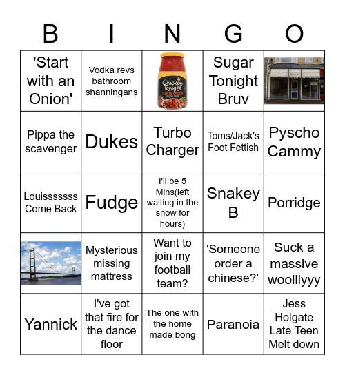 A Hull New Level Takes on Bingo Card