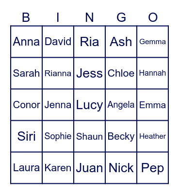 Tottenham Hotspur Women's  Bingo Bonanza Bingo Card