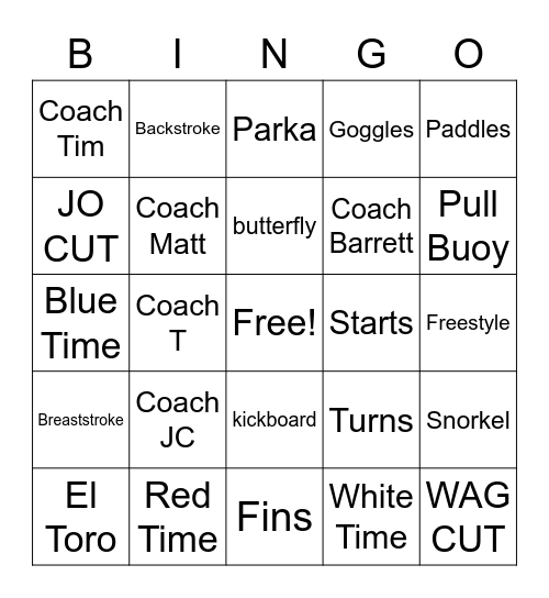 Set Bingo Card