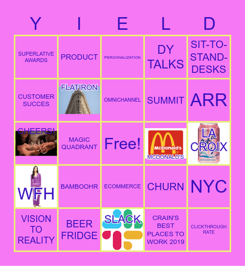 DYNAMIC Bingo Card