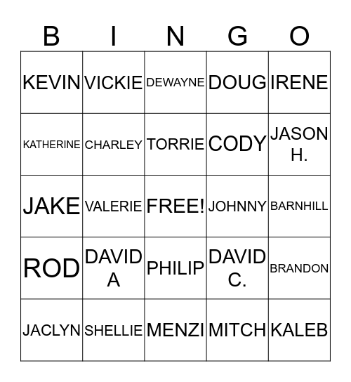 RALEIGH HEATING & AIR  Bingo Card