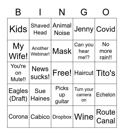 SSI Bingo Card