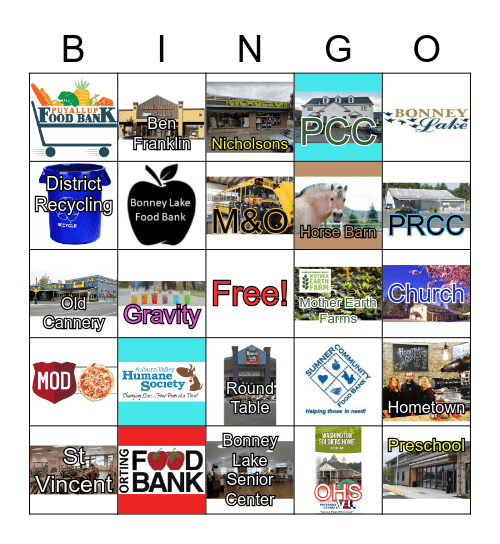 CBTP Worksites Bingo Card