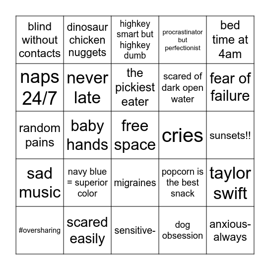 bella bingo Card