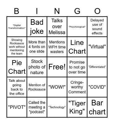 ALL EARS! Bingo Card