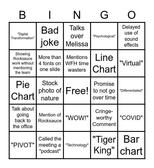 ALL EARS! Bingo Card