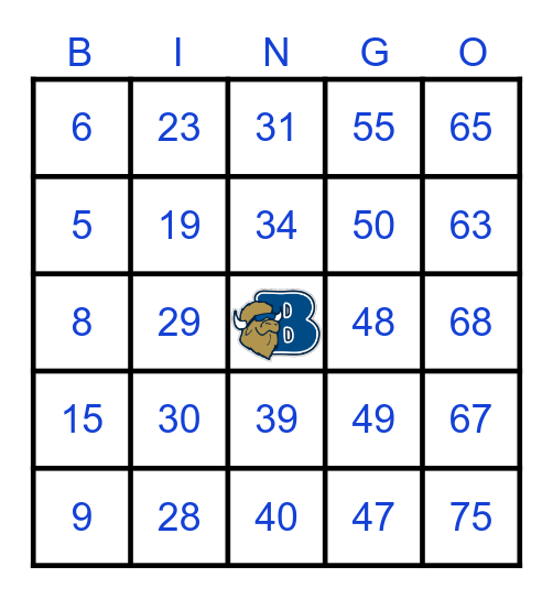 BROWNELL FAMILY BINGO! Bingo Card