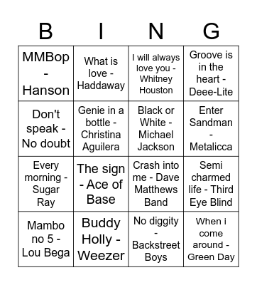 Covid Boredom Bingo (Music) Bingo Card