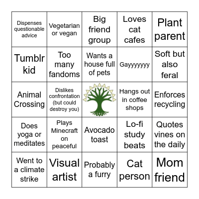 Selesnya bingo Card