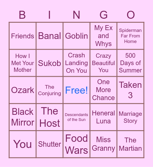 Yehey Zoom Bingo! Bingo Card