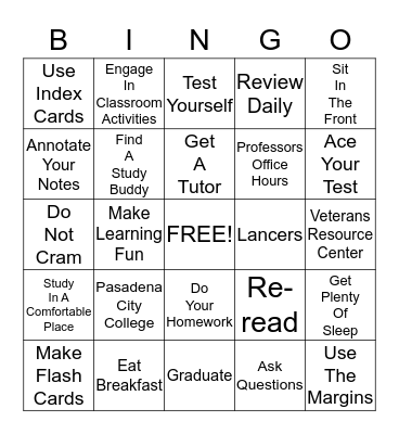 Band Of Sisters BINGO Card