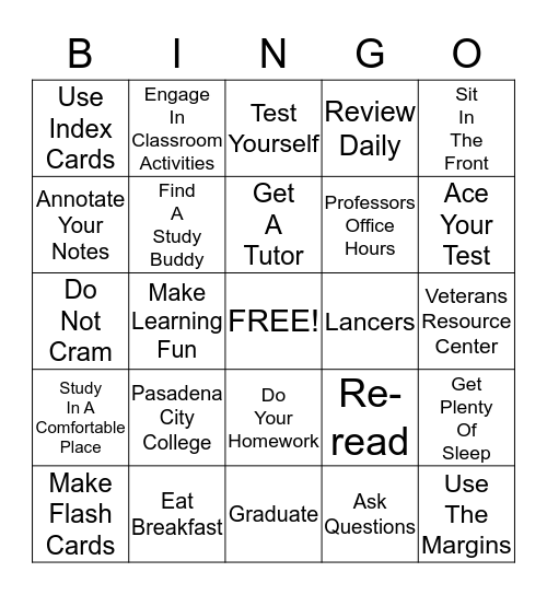 Band Of Sisters BINGO Card