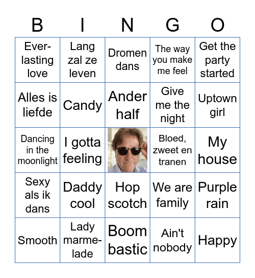 Pauls Pittige Pubquiz Bingo Card
