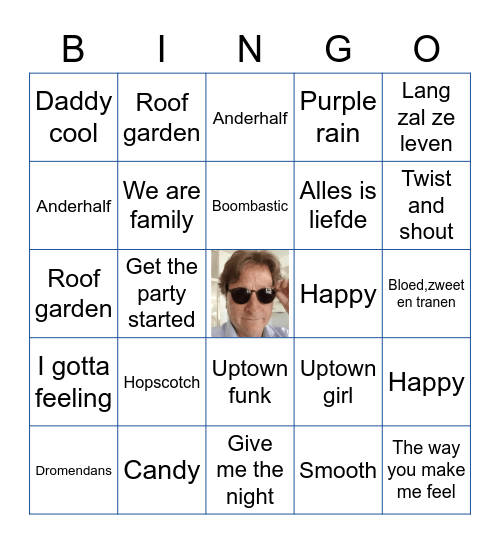 Pauls Pittige Pubquiz Bingo Card