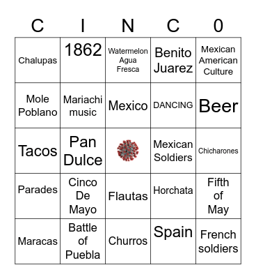 SOCIAL DISTANCING BINGO Card