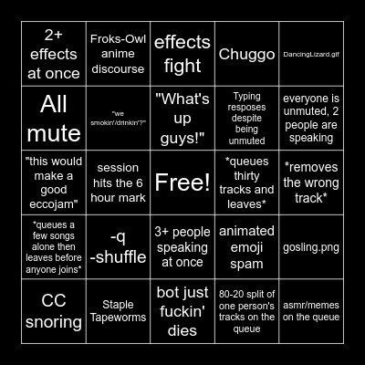 #booth Bingo Card