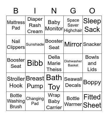 Della Marie Bingo Card
