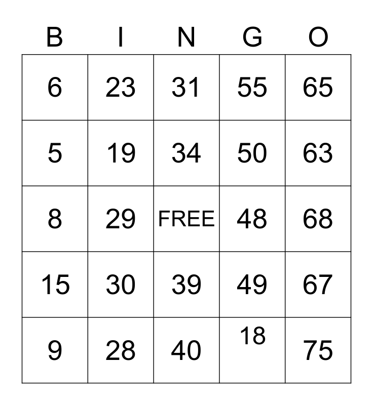 Play BINGO THURSDAY Online | BingoBaker