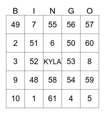 Mario and Berlinda's Baby Shower Bingo Card