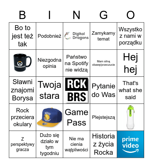 RCKBRS Bingo Card