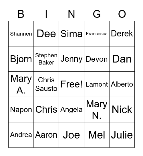 UNTUCKit Bingo (Quarantine Edition) Bingo Card