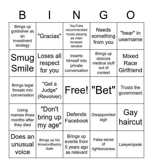 Lawson Bingo! Bingo Card