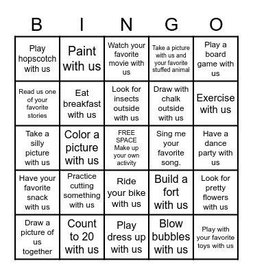 Flat Mrs. Greenslaugh - Bingo Card