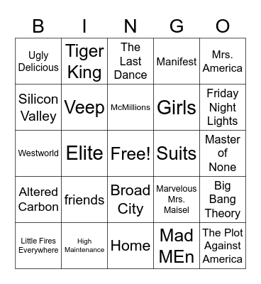 cinco de bingo Card