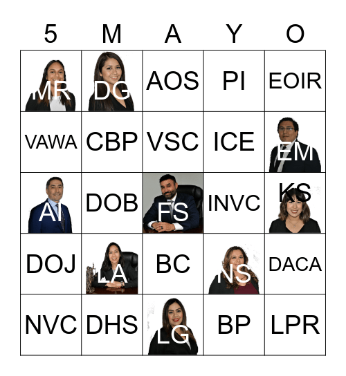 SLF Loteria Bingo Card