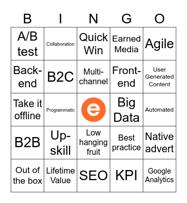 Buzzword Bingo Card