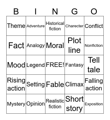 Explosian monkies bingo card Bingo Card