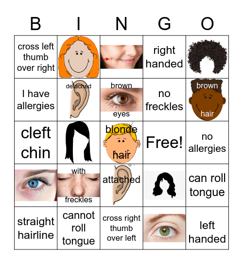 Observable Traits Bingo Card