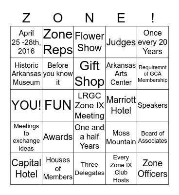 WHO - WHAT- WHEN - WHERE - WHY Bingo Card