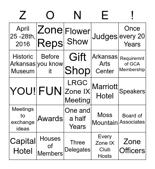 WHO - WHAT- WHEN - WHERE - WHY Bingo Card