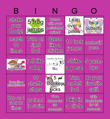 DK BINGO Card