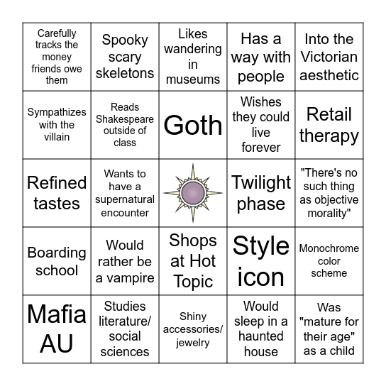 Orzhov bingo Card