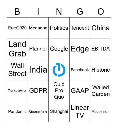 TTD Earnings Bingo - Q1 2020 Bingo Card