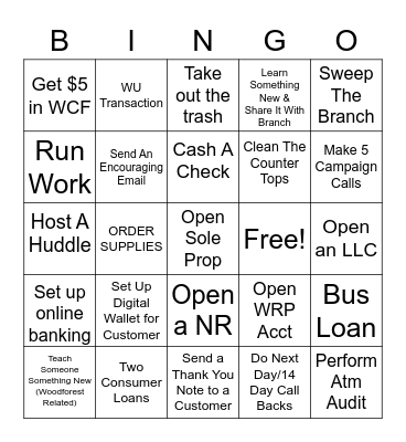 0118 Bingo Card